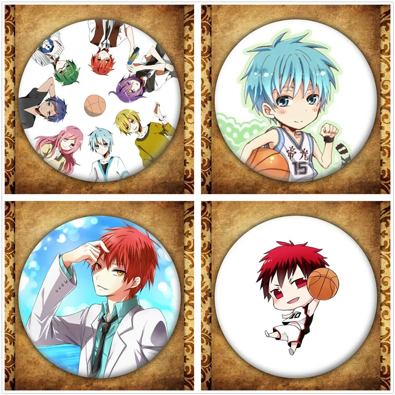 Японское Аниме Kuroko no basuke бейдж с дисплеем модная мультяшная фигурка Kuroko's