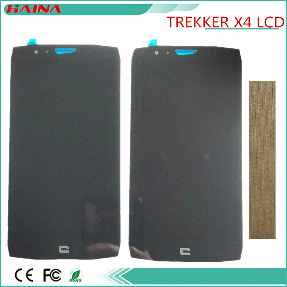 

Original LCD For Crosscall Trekker X4 LCD Display Touch Screen Sensor Assembly Replacement For TREKKER-X4 LCD Black 3m Tape