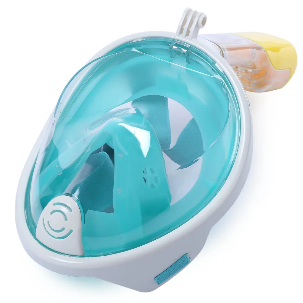 Hotsale Diving Mask Underwater Breathing Tube Water Sport Full Dry Snorkeling Swimming Training Scuba Anti Fog for Gopro Camera