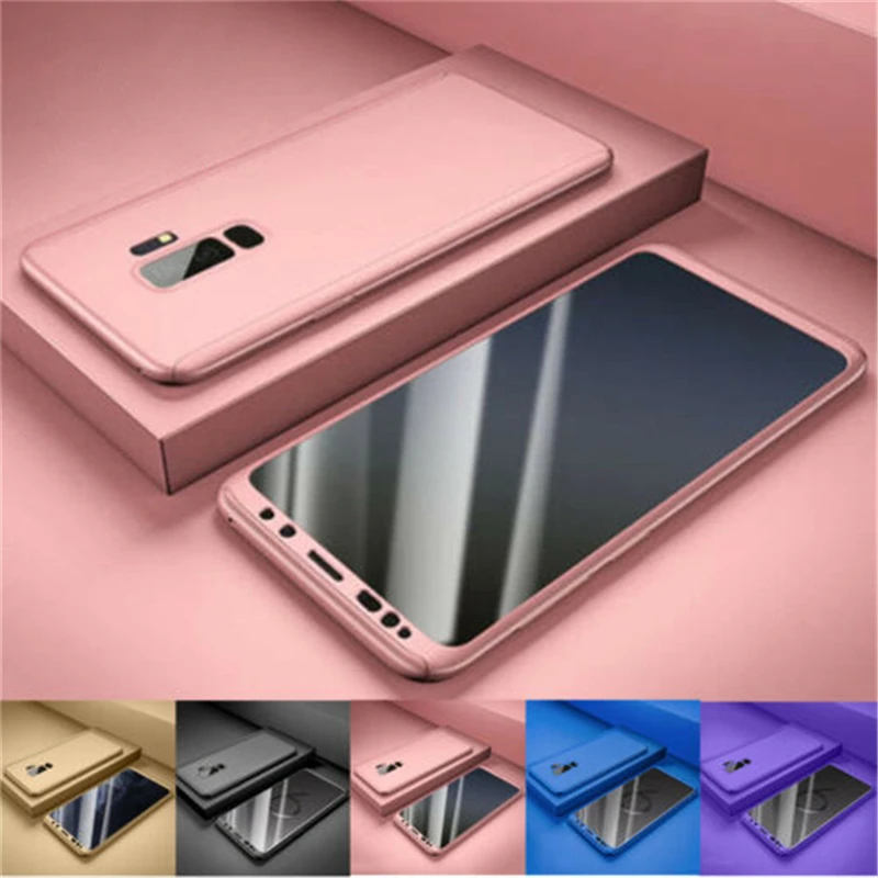 ELETEIL Matte Shockproof Phone Case For Samsung Galaxy S8 S9 S10 Plus S10e Business Black Golden Color Back Cover E25 |