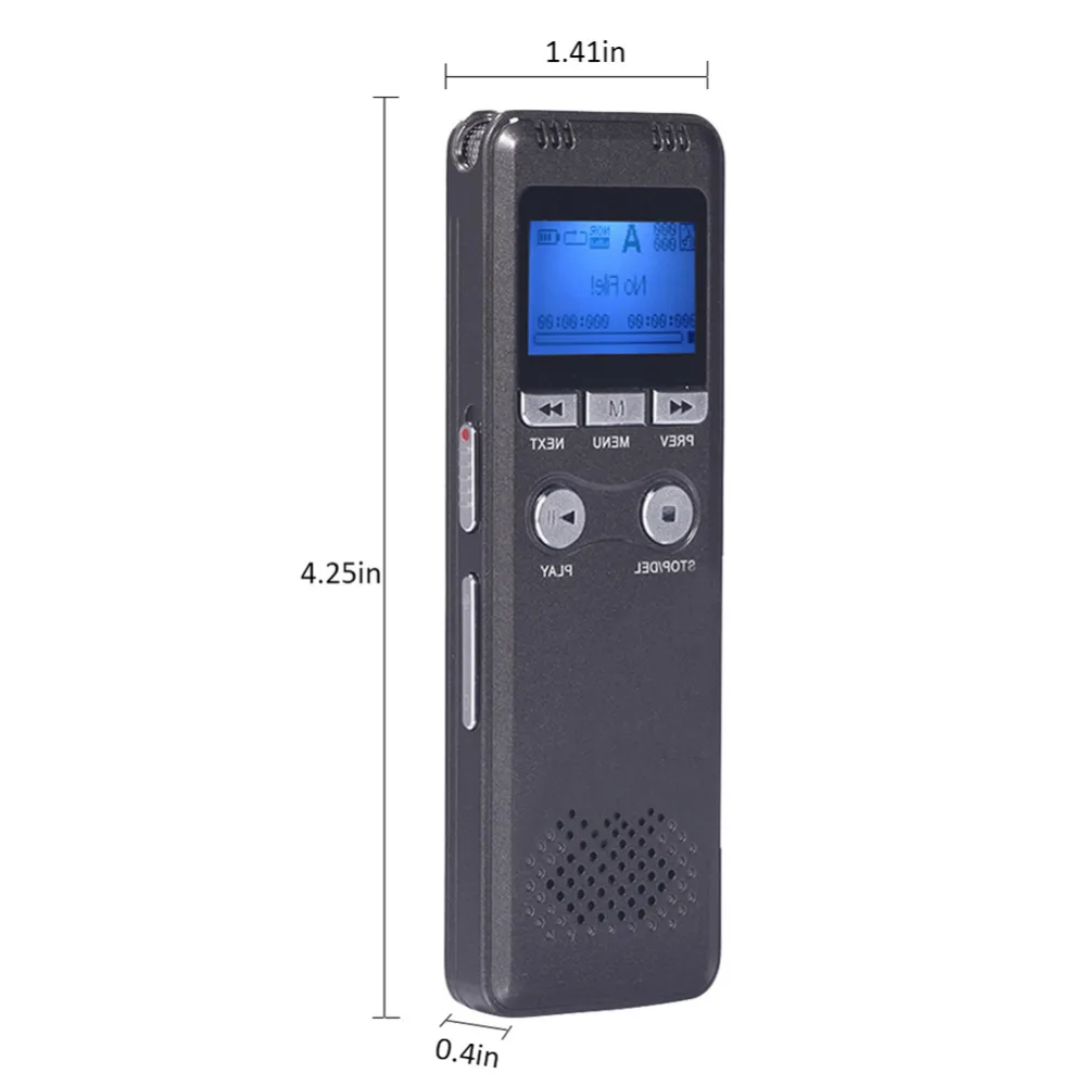 8GB-280Hour Professional Audio Recorder Business Portable Digital Voice Recorder With Good Recording Quality & Long Life Battery 8GB-280Hour Professional Audio Recorder Business Portable Digital Voice Recorder With Good Recording Quality & Long Life Battery