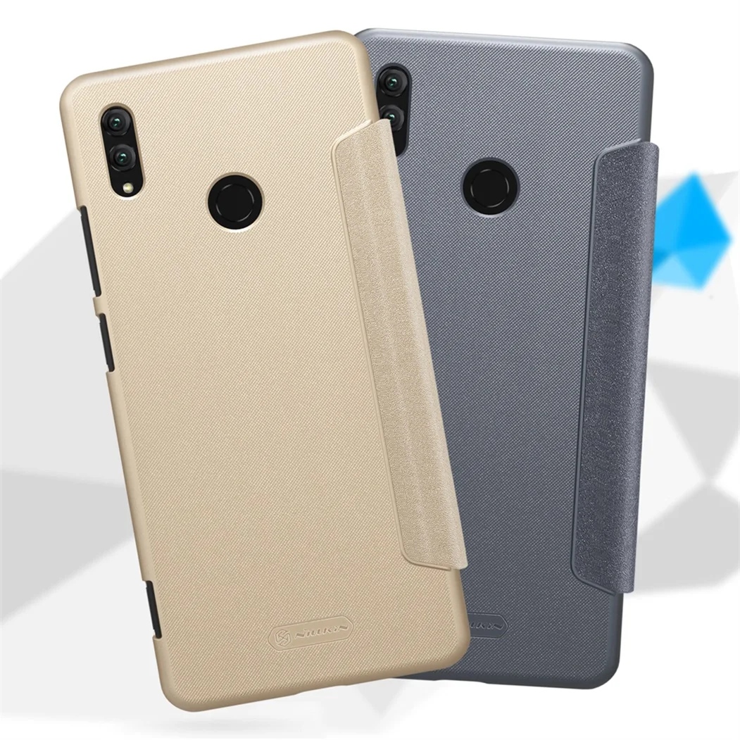 Dành Cho Huawei Honor Note 10 Ốp Lưng Chính Hãng Nillkin Sparkle PU Da + PC Cứng Flip Cover Dành Cho Huawei Honor note10 Túi Đựng Điện Thoại