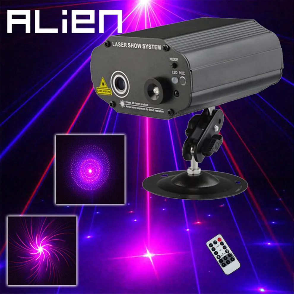 Blue Red Laser Stage Lighting Effects Home Disco DJ Party Laser Lights