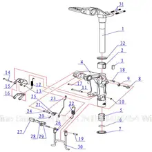 Поворотный кронштейн componet для hidea HD15F 18F