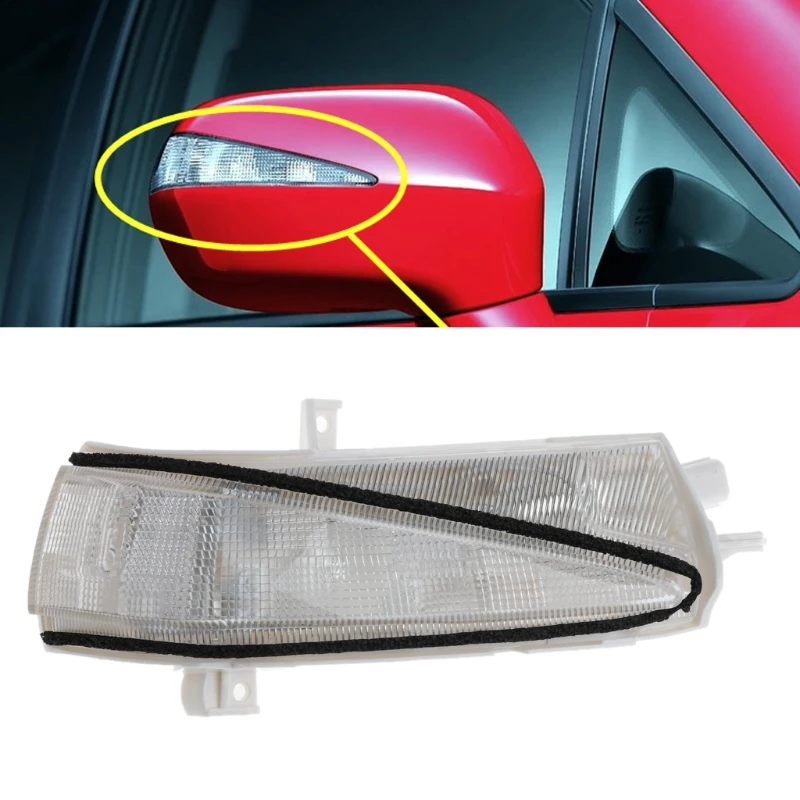 Правая сторона пилот Зеркало заднего вида светодиодный поворотный сигнал, фонарь света для Honda Civic FA1 2006-2011