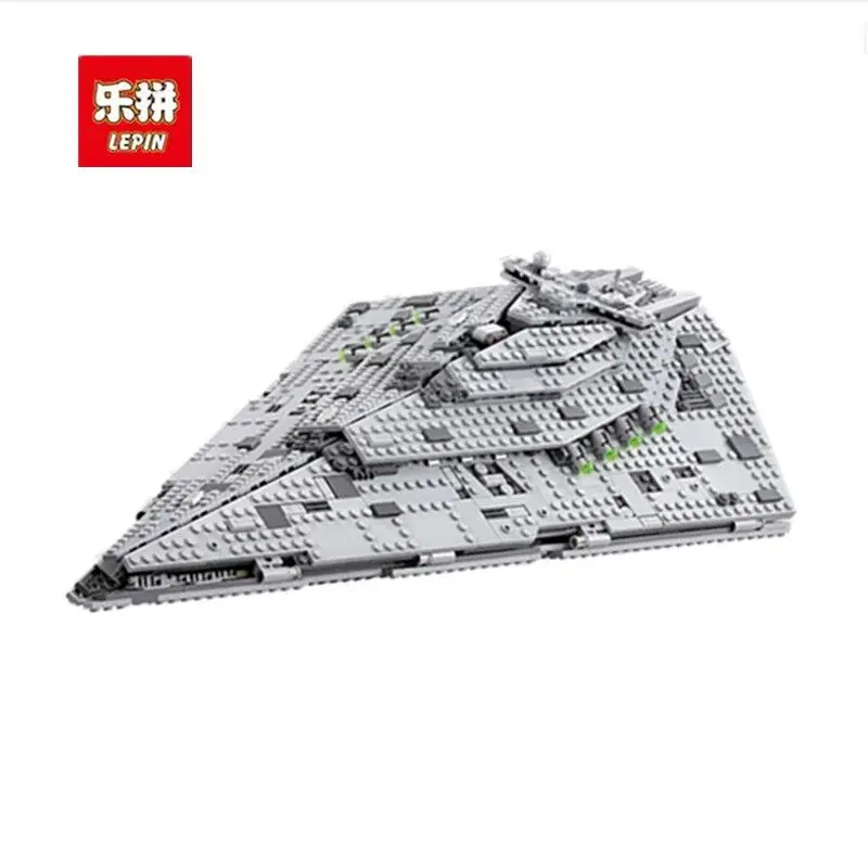 

LEPIN 05131 1585Pcs Star Wars Series The First order Star Destroyer LegoINGly 75190 model Building Blocks Bricks Toys for boys