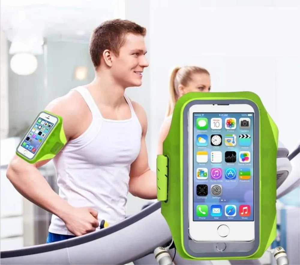 

Sports Running Arm Band Bag Case Cover Running Pouch Bag Universal Waterproof Mobile Phone Bags Holder Outdoor Sport Phone Bags