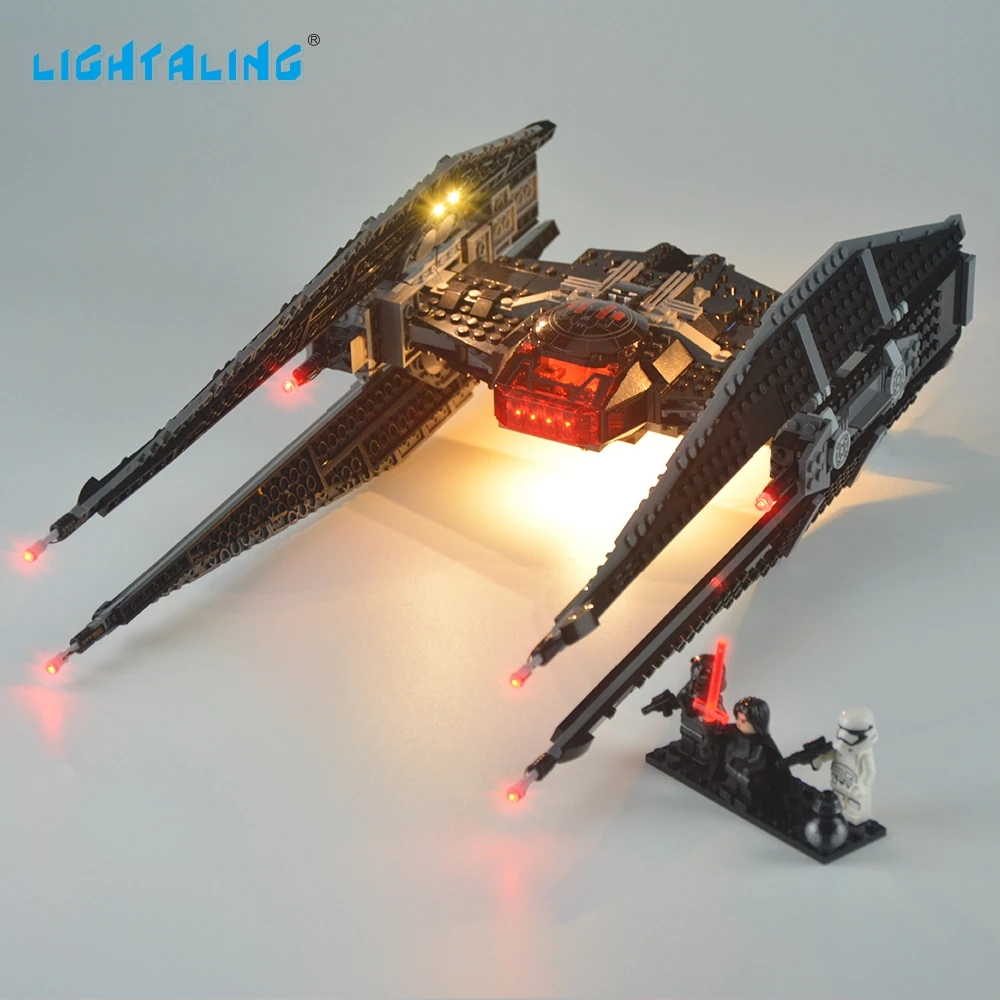 

LIGHTALING Star WarsKylo Ren's TIE Fighter Light Set Compatible With 75179 And 5127 (NOT Include The Model)