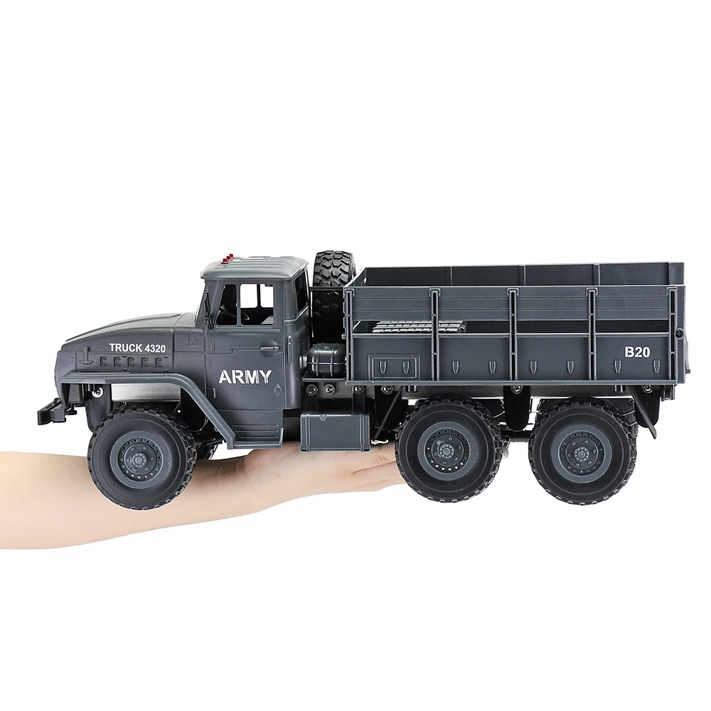 MZ YY2004 15 км/ч 2,4 г 6WD 1/12 военный грузовик внедорожный Радиоуправляемый автомобиль гусеничный 6X6 игрушки щеточный мотор радиоуправляемые модели для детей подарки на день рождения