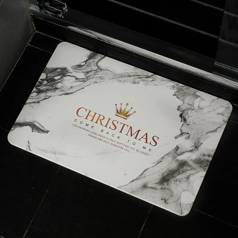 

2019 New Listing Natural Diatomaceous Earth Pad Water Absorption And Quick-drying Bathroom Anti-skid Floor Mat Diatom Mud