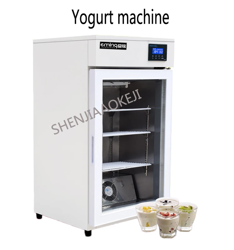 Автоматическая машина для йогурта Коммерческая ферментационная машина немой йогурт бар фрукты маленький DIY аппарат для приготовления йогурта 220 В 1 шт
