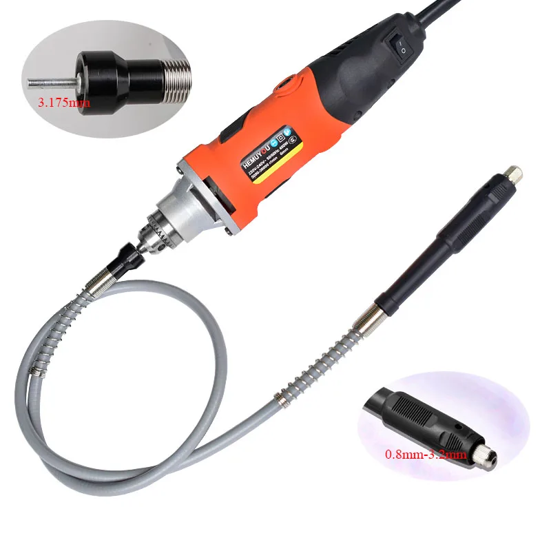  400W Dremel Electric Drill Mini Engraver With 6 Variable Speed For Dremel Metalworking Drilling Mac