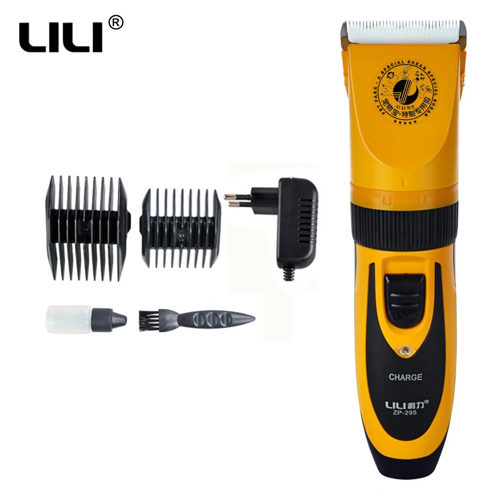 

Professional Rechargeable Electric Cat Dog Hair Clipper 35W Pet Hair trimmer Grooming Machine Speed Animals Shaver 110 - 240V EU