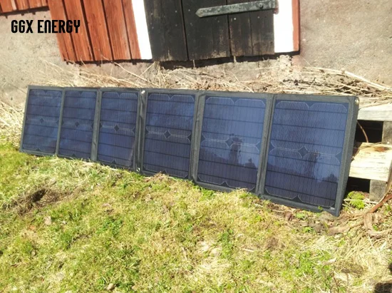 Складная солнечная панель GGX ENERGY 5 шт./лот 60 Вт/18 в + Солнечный контроллер