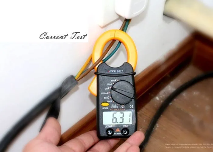 VICTOR VC-6017 Mini Clamp multimeter, clamp meter, digital ammeter