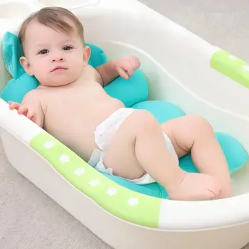 

Baby bath tub Newborn Baby Safety Security Baby bath tub pad & chair & shelf newborn Shower Portable infant support Cushion mat
