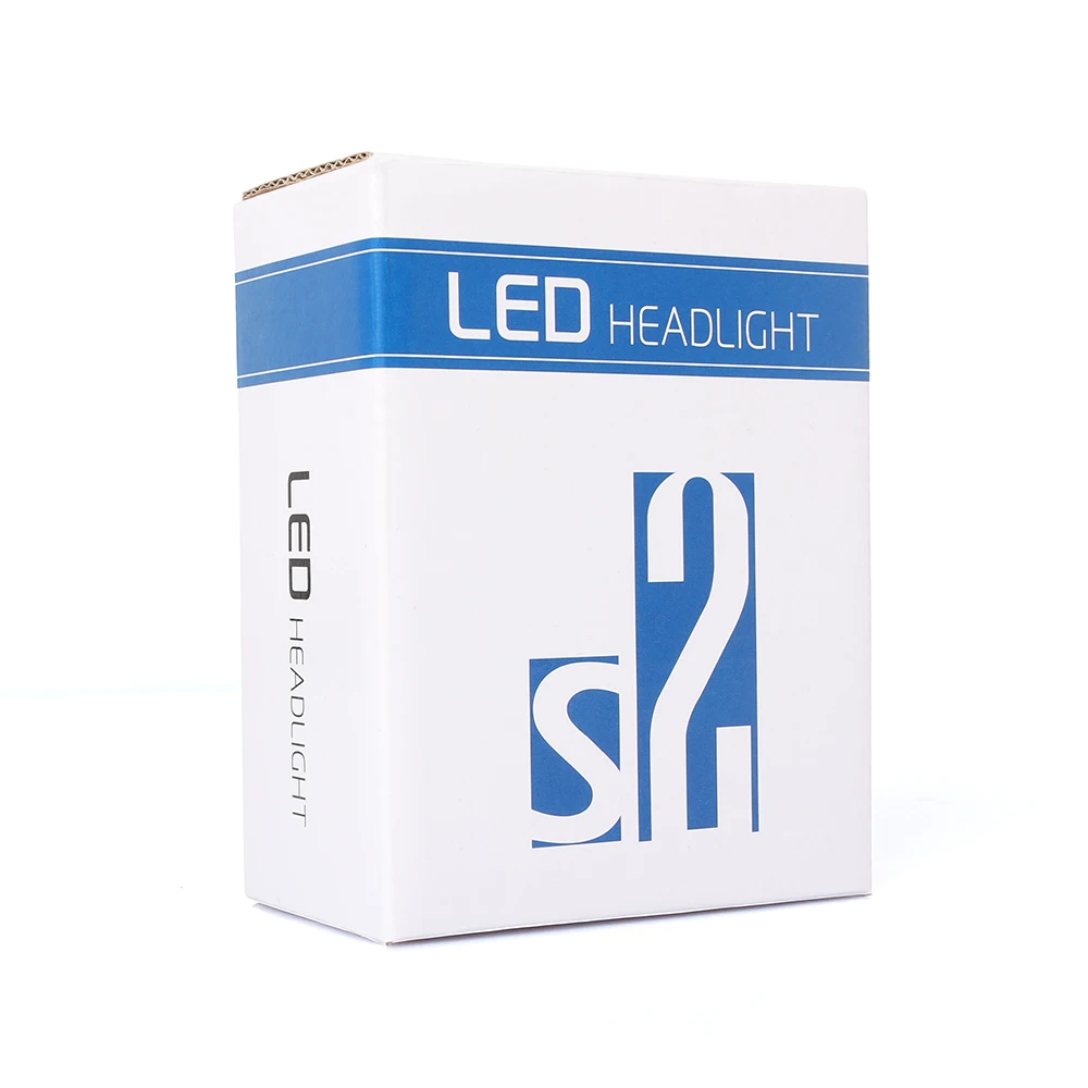 Aslent S2 COB 72 Вт 8000lm H4 Hi lo луч H7 H1 H3 H11 HB3 HB4 9005 9006 Автомобильный светодиодный головной