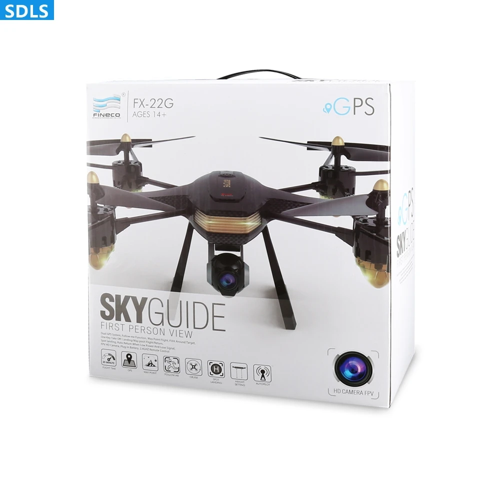 1080 P WI FI FPV Камера 2 4 г р/у Дрон с GPS Quadcopter автоматический возврат Follow Me (следуй за