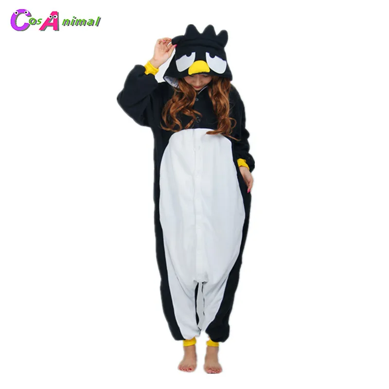 

Crow Raven Kigurumi Animal Costume For Adult Polar Fleece Cartoon Onesies Pajama Halloween Carnival Masquerade Party Jumpsuit