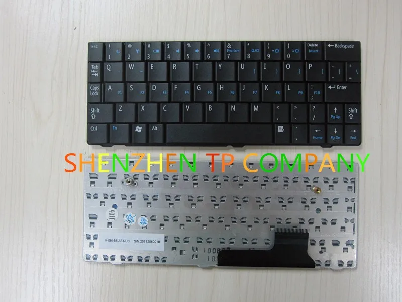  Brand New laptop keyboard For Dell MINI 9 910 us version black Replacement