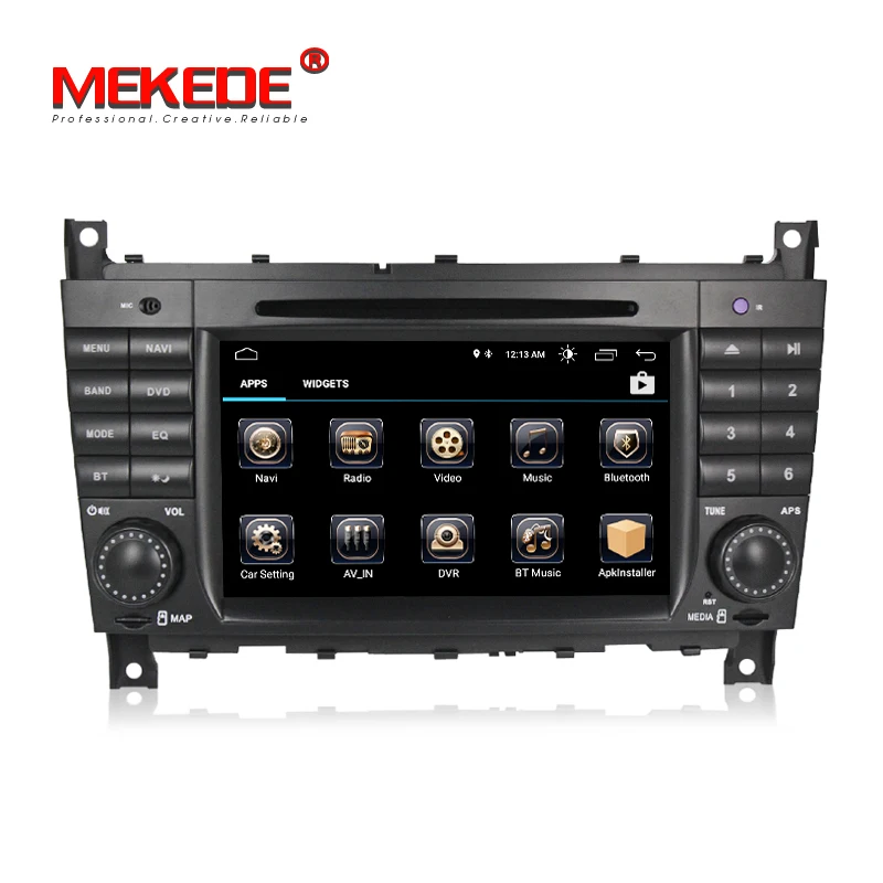 Best Hot selling!Mekede android8.1 Car multimedia car gps dvd player for Mercedes Benz Sprinter C Class W203 C200 Viano Vito CLK W209 5