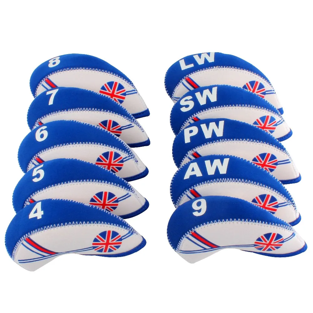 Golf Iron Cover Headcover British United Kingdom Flag Union Jack