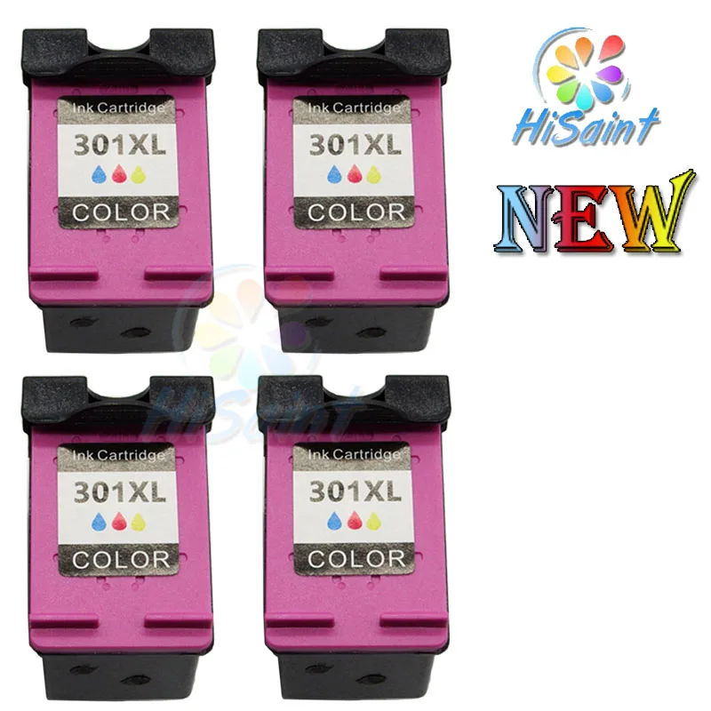 Spread Golden 4pk INK Cartridge For HP 301 301XL DeskJet 1050 2050 2050s 2510 3050a 3510 D1010