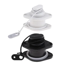 1 sztuk uniwersalny pcv Scupper Plug zawór spustowy Cap akcesoria do łodzi dla kajak nadmuchiwany ponton łódź biegów 24mm/36mm czarny biały