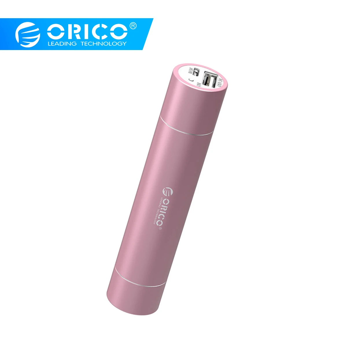  ORICO 2600mAh Externe Batterie Pack Tragbare Aluminium Power Bank für iPhone iPad Xiaomi Samsung LG
