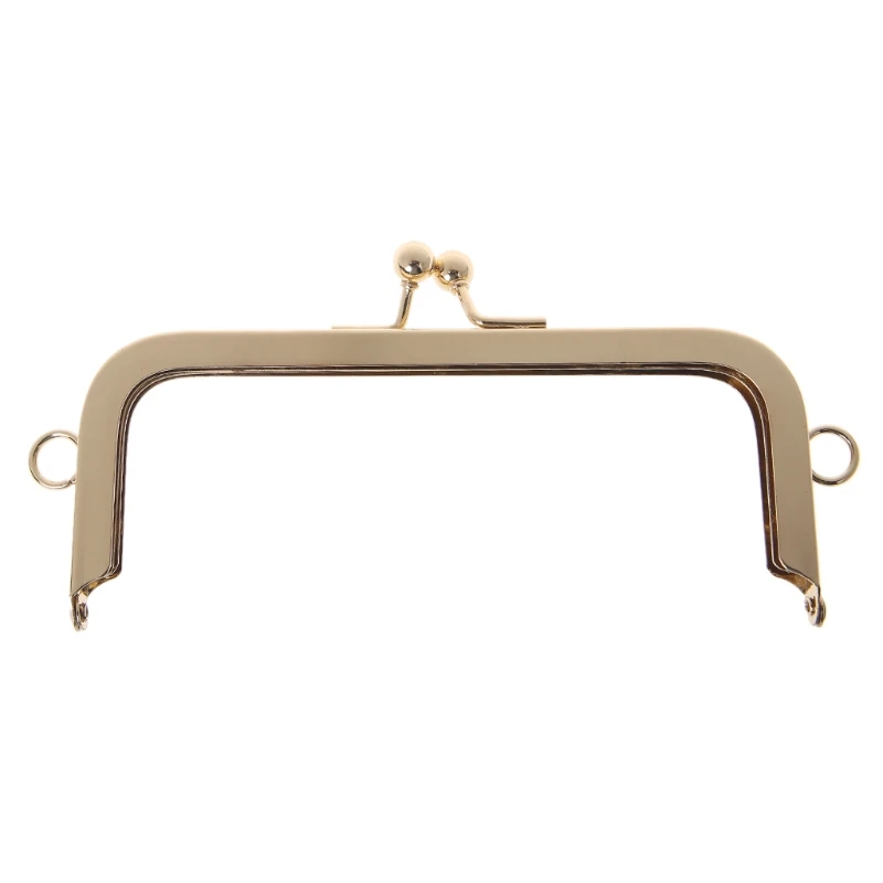 

High Quality 1 Pc New DIY Purse Handbags Metal Clasp Lock Frames Handle Coins Case Bags Accessories