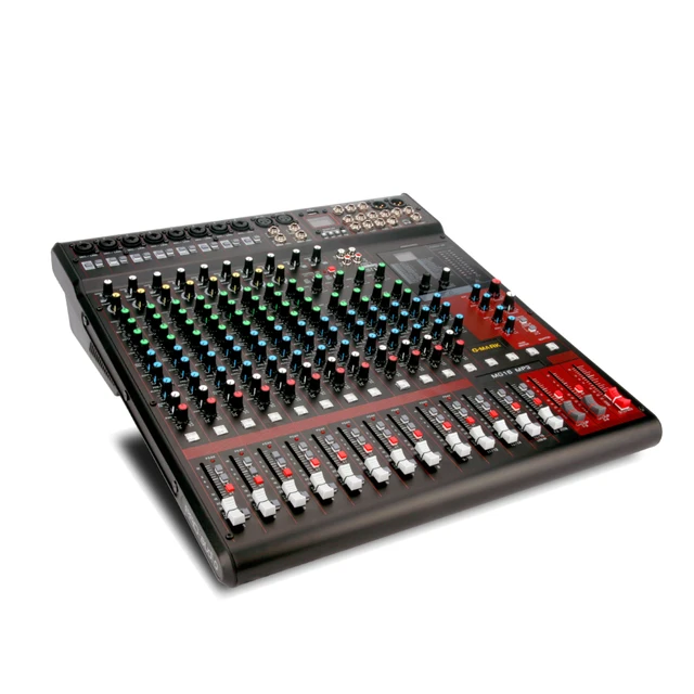 professional mixer console with