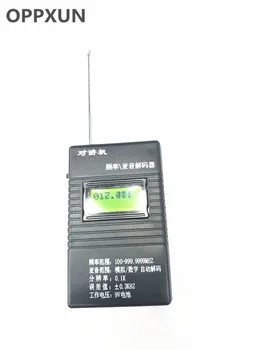 

OPPXUN black Accurate RK560 50MHz-2.4GHz Portable Handheld Frequency Counter DCS CTCSS Radio Testing Frequency Meter Counter