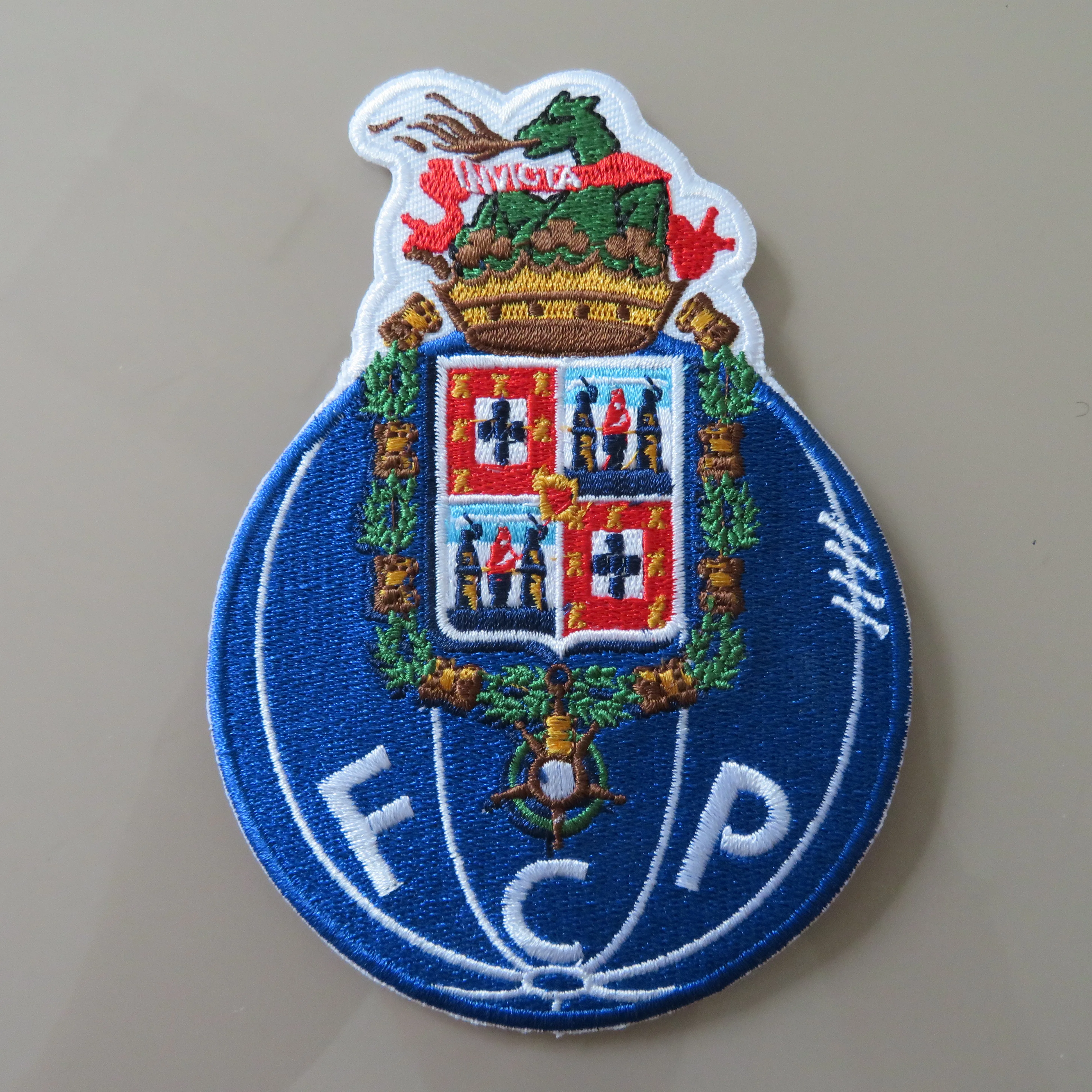 Логотип Футбольной Команды Португалии fussball логотип FCP патч с вышивкой|Заплатки| |