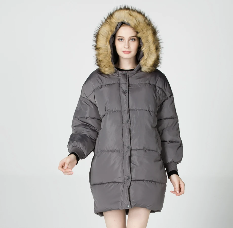 Парка куртка Новинки для женщин поступления зимнее пальто Для женщин s Большие размеры средней длины женский куртка высокое качество