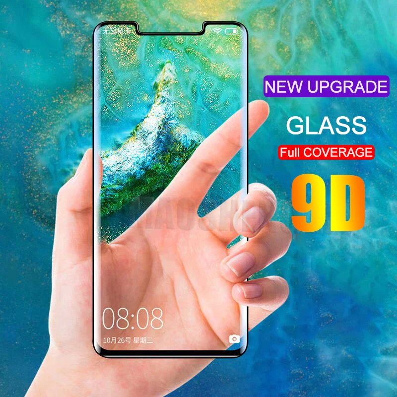 Изогнутое закаленное стекло 9D для Huawei Mate 20 Pro, защитное стекло с полным покрытием для Huawei Mate 30 Pro, закаленное стекло, пленка|Защитные стёкла и плёнки| | АлиЭкспресс