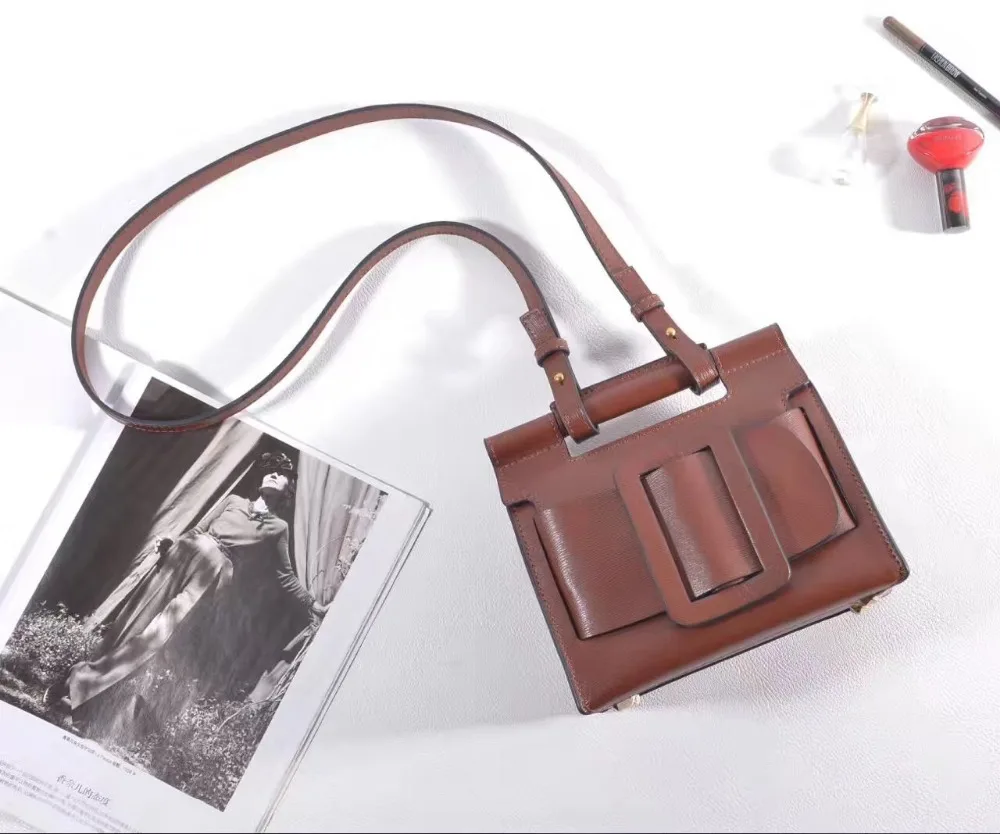 High Quality Genuine Leather Mini Crossbody Bag 2017 Ladies Handbag High Quality Designer Women Bag Female
