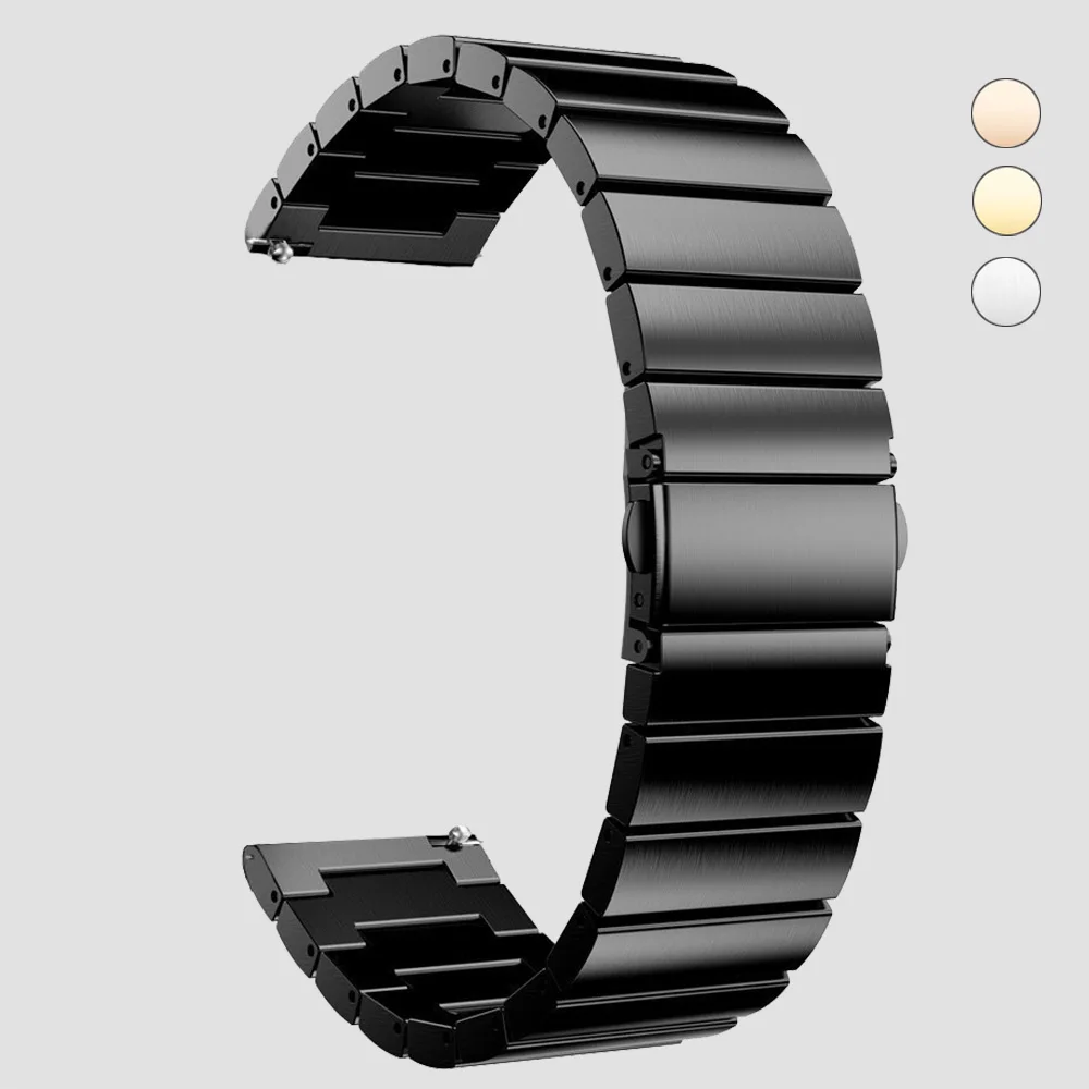 

20mm 22mm Watch Band for Samsung Gear S2 Classic Galaxy s3 Watch Strap Stainless Steel Replacement Smart Watch Link Bracelet