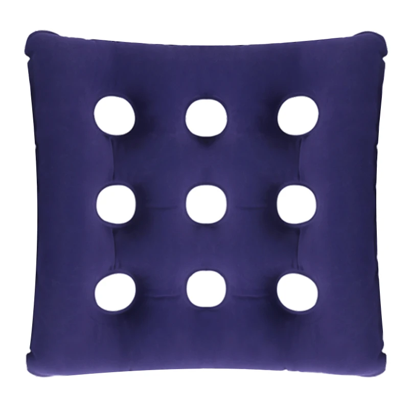 Hip anti pressure sore square seat cushion hemorrhoids inflatable air