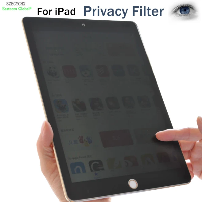 

SZEGYCHX 7.9" PET materia 180 Privacy Filter Screen Anti-glare Tablet PC Protector Filter Film For iPad mini 4