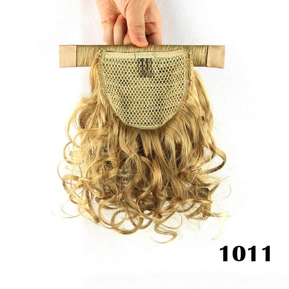 Gres bouncy curly curto rabo de cavalo