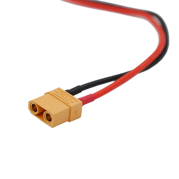 RC Батарея кабель XT90-гнездовой Соединитель с 14AWG силиконовый провод для съемкой от первого лица Квадрокоптер с дистанционным управлением 20% off - Цвет: Male
