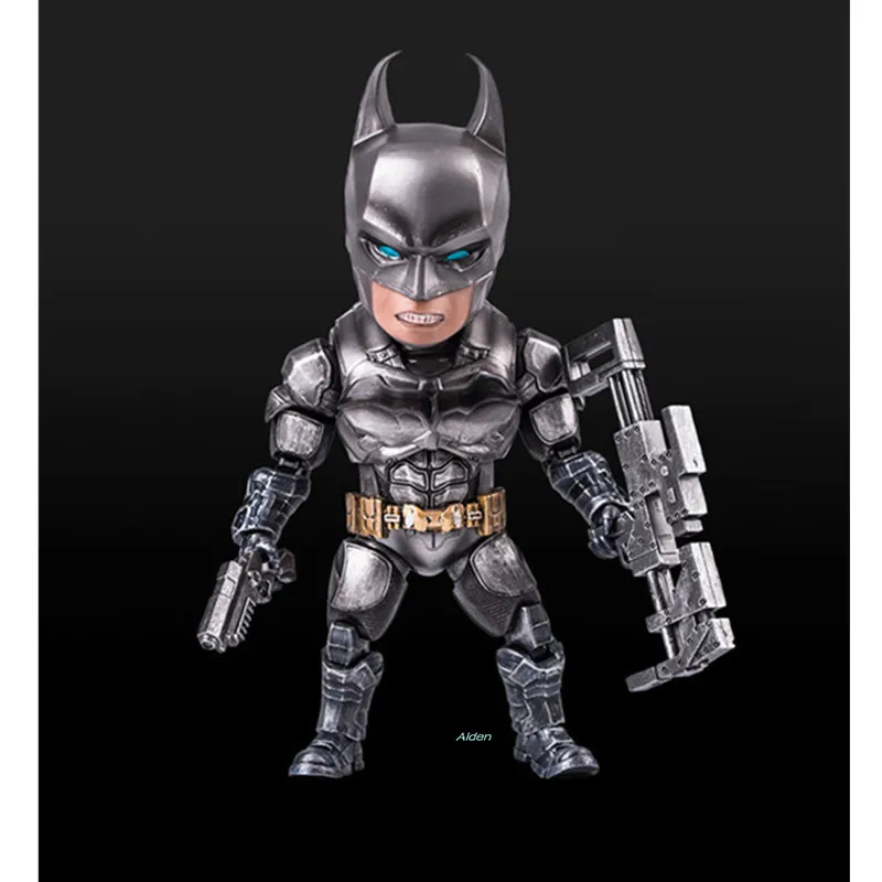 

7" MA Batman Superhero Plating Color The Dark Knight Bruce Wayne Gray PVC Action Figure Collectible Model Toy BOX 18CM B38