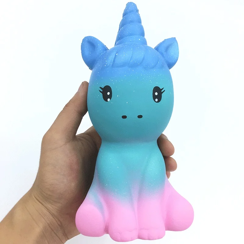 Anboor 4.9 Squishies Unicorn Galaxy Kawaii Soft Slow Rising Scented Animal Squishies Stress Relief Kids Toys