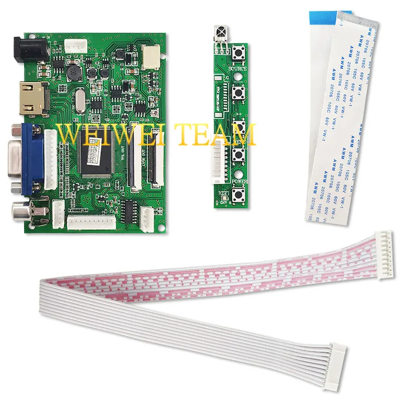  1280x800 10.1 Inch Tablet LCD Panel IPS Display VS-TY2662-V1 Driver Board 40 Pin TTL LVDS Controlle
