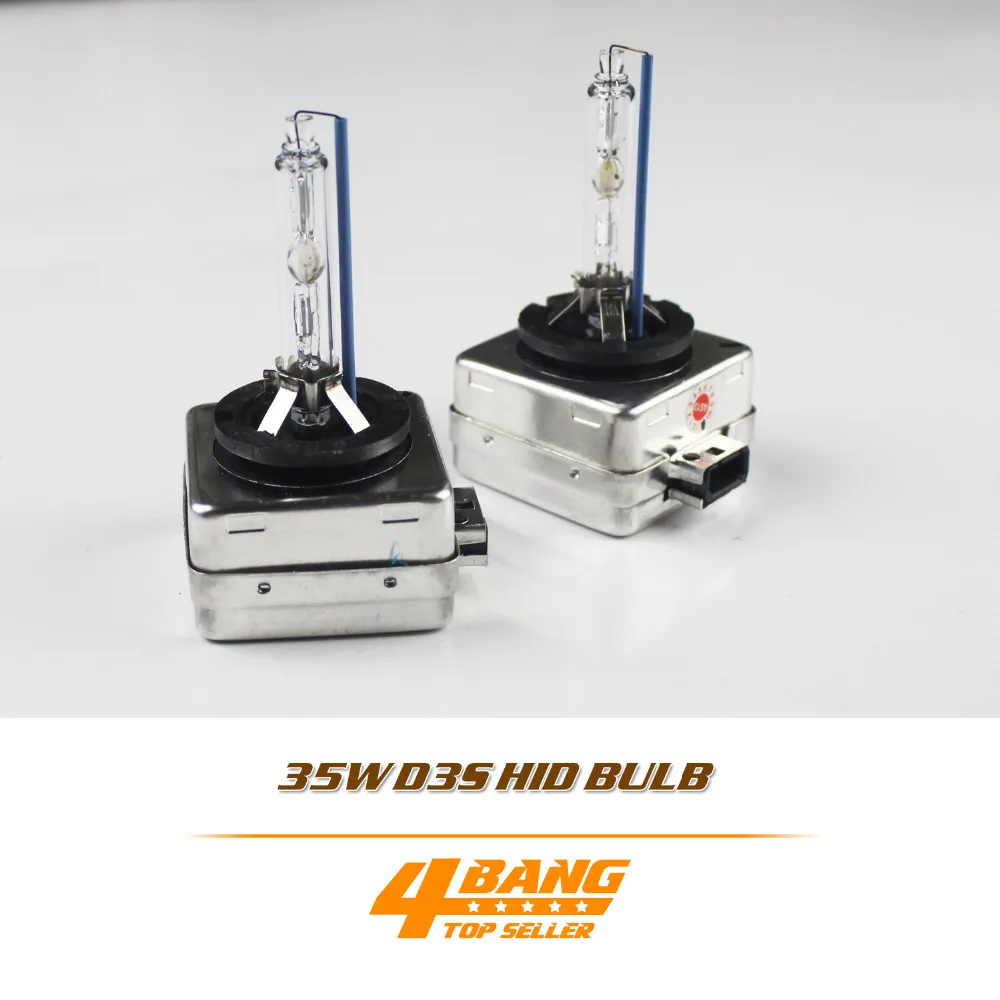 

Hot Sale!!! 1Pair Metal Base Headlamp D3S D3C 35W 4300K 6000K 8000K 10000K 12000K 15000K HID Xenon Bulb  Car Headlight