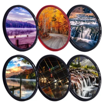 

KnightX FLD UV CPL ND Star polarizing grad Filter Camera Lens Filter For canon nikon 49mm 52mm 55mm 58mm 62mm 67mm 72mm 77mm