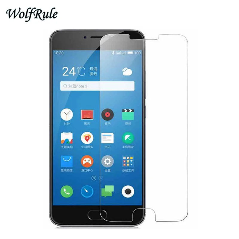 2 шт стекло для Meizu M3 Note защита экрана закаленное Meilan Note3 анти царапина пленка