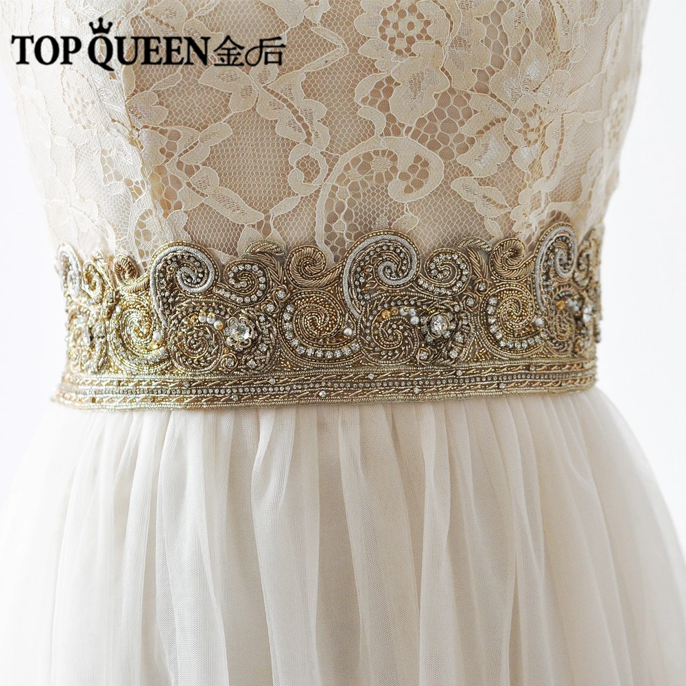 long gown with belt design