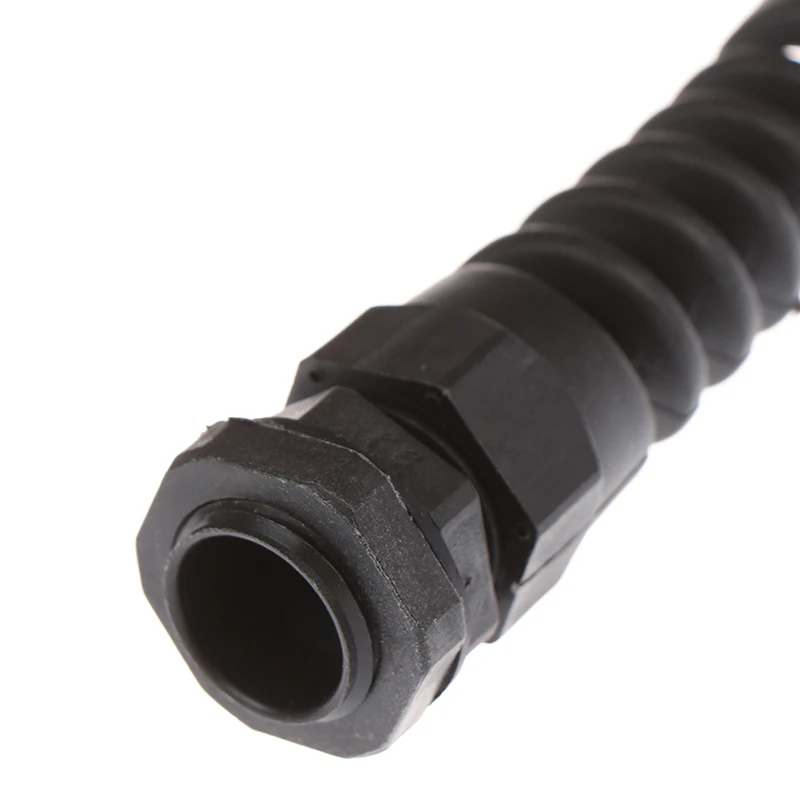 5 шт. IP67 Водонепроницаемый M12/M16/M18/M20 кабельный сальник разъем пластиковый гибкий спиральный протектор для снятия напряжения для 3-12 мм проволочной резьбы