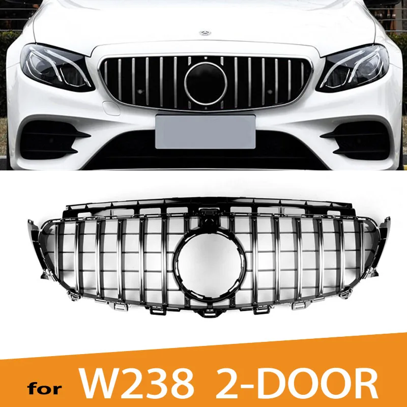 VOE Mercedes W238 GTR стиле спереди гонки гриль решетка для Benz E Class E250 E400 E500 E550 2 двери купе